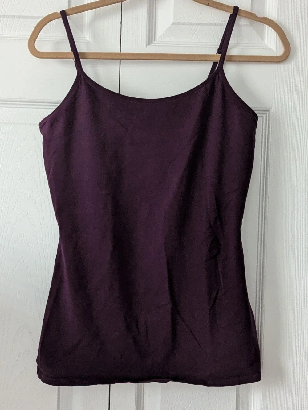 ~EXPRESS~ BEST LOVED PURPLE BRA SHELF STRETCHY CAMI TANK TOP